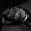 Titanium Skull Wings Bullet Ring