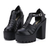 Gothic Platform Shoes Boots