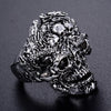 Zinc Alloy Skull Vintage Punk Hip Hop Rings