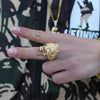 Zinc Alloy Skull Vintage Punk Hip Hop Rings