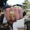 Zinc Alloy Skull Vintage Punk Hip Hop Rings