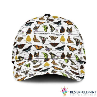 Gift For Butterfly Lover Butterfly Of North America Classic Cap HG
