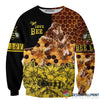 Beautiful Bee Art 3D All Over Printed Clothes Long Sleeve Shirt T Shirt HG
