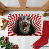 Love Dinosaur Rubber Base Doormat HG