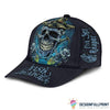 Skull Gift Fishing Gifts Love Skull Fishing Fish Reaper Classic Cap HG