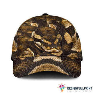 Love Python Snake Reptiles Classic Cap HG