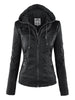 Cool Black Leather Jacket - designfullprint