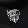 Punk Rock Demon Big Skull Bikers Ring