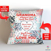 Gift For Grandma Grandma Whenever You Touch This Heart Gift To Grandma Personalized Pillow NHD