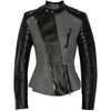 Grey Leather Jacket