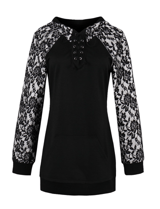 Vintage Lace Sweatshirt