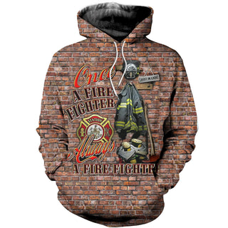 3D Firefighter Printed Hoodie 012 - designfullprint