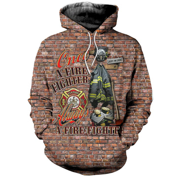 3D Firefighter Printed Hoodie 012 - designfullprint