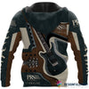 Gift For Music Lover Cool PRS Guitar 3D All Over Printed Shirt Unisex Size Hoodie LN