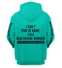 Healthcare Workers Strong Not Today US Unisex Size Hoodie