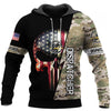 Skull Gift Dispatcher Skull US Unisex Size Hoodie