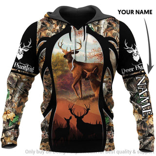 Gift For Hunting Lover Deer Hunting Hoodie Personalized Unisex Pullover Hoodie