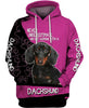 Dachshund US Unisex Size Hoodie