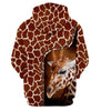 Giraffe Hoodie US Unisex Size Hoodie