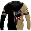 Skull Gift Heavy Equipment Operator Skull US Unisex Size Hoodie