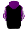 Skull Gift Fight Like A Warrior™ Hot Purple Lupus Sugar Skull Girl Awareness Hoodie