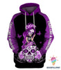 Fight Like A Warrior ™ Sweatshirt À Capuche De Sensibilisation Pour Fille Violet Lupus En Sucre