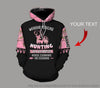 Gift For Hunting Lover Personalized Weekend Forecast Hunting With No Chance Of House Cleaning Or Cooking US Unisex Hoodie
