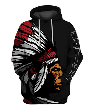 Gift For Native American Native Pride Chief Native American Native American Tribes Famous Native Americans Colorful US Unisex Size Hoodie Tee Shirt