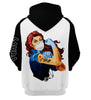 Gifts For Nurses Personalized Be Strong Nurse Red Hair US Unisex Size Hoodie