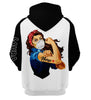 Gifts For Nurses Personalized Be Strong Nurse Brown Hair US Unisex Size Hoodie
