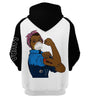 Gifts For Nurses Personalized Be Strong Black Nurse US Unisex Size Hoodie