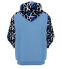 Skull Gift We Don't Know How Strong We Are Blue Colon / Prostate Cancer  Awareness Sugar Skull Hoodie