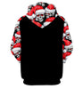 Skull Gift Santa Not Dead Skull Christmas Santa Skull US Unisex Size Hoodie