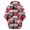 Skull Gift Multiple Skull Christmas Hoodie