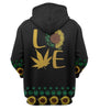Gift For Hippie Love Sunflower Chiffon Kimono and Hoodie