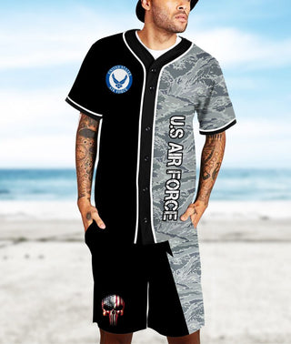 US Air Force Baseball Jersey