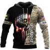 Skull Gift Gift For Army Army Multi Camp Skull Unisex Hoodie