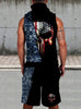 US Navy Type 1 Sleeveless Zipup Hoodie US Unisex Size
