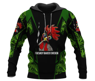 Gift For Hippie Freshly Baked Chicken Personalized Unisex Hoodie