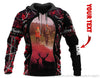 Gift For Hunting Lover Gift For Dad Multicolo Deer Hunting Dad To Daughter Personalized Unisex Hoodie LH
