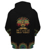 Gift For Hippie Im Mostly Peace Love Hippie Yoga Pullover Hoodie