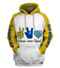 Deaf Awareness US Unisex Size Hoodie