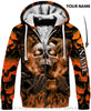 Skull Gift Multicolor Eyes Screaming Skull Personalized Unisex Fleece Zip Up Hoodie 3d Skull Hoodies 3d Skull Print Pocket Hoodie