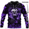 Skull Gift Eyes Screaming Personalized 3D Skull Hoodie Skull Clothing