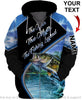 Gift For Dad The Man The Myth The Fishing Legend Fishing Dad Multi Types Personalized Pullover Zipup Fleece Hoodie Long Sleeve Shirt Unisex FL Size