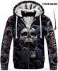 Skull Gift Multicolor Eyes Screaming Skull Personalized Unisex Fleece Zip Up Hoodie 3d Skull Hoodies 3d Skull Print Pocket Hoodie