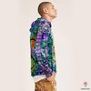 Gift For Hippie Hippie Peace Flower Velvet Hoodie