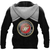 Gift For Veteran Lover Marine Veteran Personalized US Unisex Size Hoodie