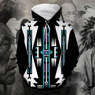 Gift For Native American Native Pattern Hoodie Unisex US size Hoodies and Longsleeves Native Pride Hoodies