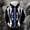 Gift For Native American Native Pattern Hoodie Unisex US size Hoodies and Longsleeves Native Pride Hoodies
